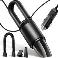 🧹 black neancer corded handheld vacuum cleaner- portable mini car vacuum for interior cleaning- powerful suction plugs- perfect for car, truck, suv, van, rv- automotive handheld vacuum логотип