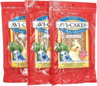 🦜 3 pack of lafeber's original flavor avi-cakes for parakeets, cockatiels, and conures logo