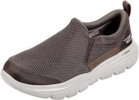 img 4 attached to Skechers Evolution Ultra Impeccable Sneaker Black Men's Shoes for Fashion Sneakers