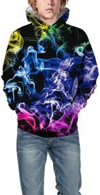img 1 attached to Chaos World Realistic Graphic Sweatshirts: Boys' Fashion Hoodies & Sweatshirts for Trendy Style