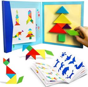 img 4 attached to 🍽️ Enhance Your Child's Learning with BEESTECH Tangram Restaurant Educational Kit