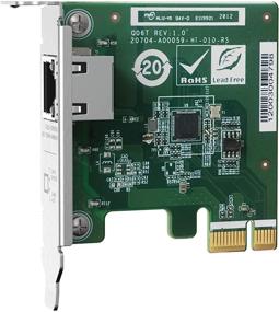 img 1 attached to 💨 QNAP QXG-2G1T-I225: Enhanced Single Port 2.5GbE Network Card for Lightning-Fast Connectivity