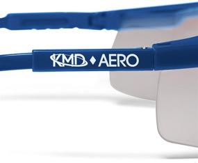 img 2 attached to IFR Certified Aviation Flight Training Glasses - View Limiting Device for Pilot Training &amp; Simulation of Instrument Meteorological Conditions - Adjustable Frosted Polycarbonate Frames (Blue)