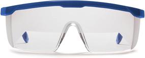 img 3 attached to IFR Certified Aviation Flight Training Glasses - View Limiting Device for Pilot Training &amp; Simulation of Instrument Meteorological Conditions - Adjustable Frosted Polycarbonate Frames (Blue)