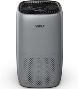 img 4 attached to YIOU Air Purifier for Large Rooms: H13 True HEPA Filter, 99.98% Allergen Removal, 547ft² Coverage, Ultra-Quiet - Ideal for Allergies & Pets, California Approved - Grey