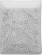 angwang embossing folder for scrapbooking, diy sea wave cloud background cutting dies for paper craft albums logo