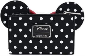 img 3 attached to 🔴 Loungefly Minnie Mouse Dot Wallet: Show Off Your Polka Dot Style!