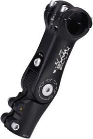 img 1 attached to 🚲 LITEONE MTB Stem: Adjustable 90mm/110mm 90° Short Mountain Bike Handlebar Stem for Bicycle, Road Bike, MTB, BMX, Cycling