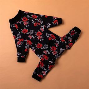 img 2 attached to LovinPet Pet Pajamas for Big Dogs - Floral Navy/Coral Prints, Lightweight Pullover with Full Coverage for Large Breeds