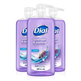 img 4 attached to 🛀 Pack of 3: Dial Body Wash, Lavender & Jasmine - Get 23 Ounces of Soothing Scented Refreshment!