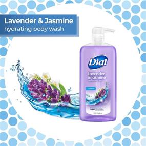 img 2 attached to 🛀 Pack of 3: Dial Body Wash, Lavender & Jasmine - Get 23 Ounces of Soothing Scented Refreshment!