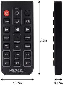 img 2 attached to 🔋 Enhance Your LG Sound Bar Experience with the Universal Remote Control AKB74815396 Featuring a Long-lasting Coin Battery