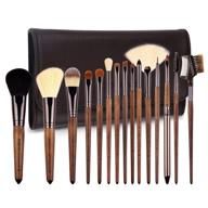 💄 zoreya makeup brush set: 15pcs unique walnut brushes with nobility for flawless makeup application logo