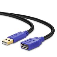 🔌 20-ft usb 2.0 удлинительный кабель от tanguyu - активный удлинительный шнур для принтера, клавиатуры, игровой консоли, колонки, oculus rift и многого другого логотип