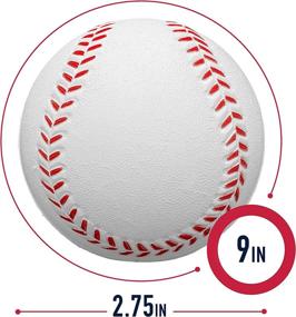 img 3 attached to 🏀 Franklin Sports MLB Foam Balls Replacement Pack - No. 14941