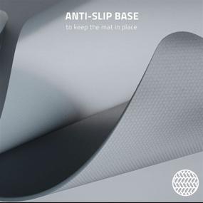 img 2 attached to 🖱️ Razer Pro Glide Soft Mouse Pad: Thick, High-Density Rubber Foam - Textured Micro-Weave Cloth Surface - Anti-Slip Base - Extra Large Size