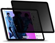 🔒 ipad pro 12.9" съемный фильтр конфиденциальности защиты экрана - habyby антишпионский антибликовый фильтр [совместим с apple pencil] ландшафтная конфиденциальность - фильтр конфиденциальности для ipad pro 12.9 2020/2018 логотип