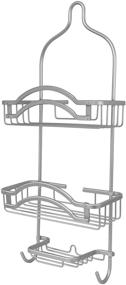 img 4 attached to 🧼 Introducing Inspired Living Shelf Organizer Rack: Innovative Rust-Proof Shower-Caddies in Brighton with Stylish Matte Aluminum Design