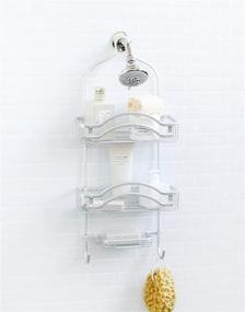 img 3 attached to 🧼 Introducing Inspired Living Shelf Organizer Rack: Innovative Rust-Proof Shower-Caddies in Brighton with Stylish Matte Aluminum Design