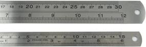 img 1 attached to Honbay Stainless Measuring Tool: Perfect for Woodworking and Engineering Projects