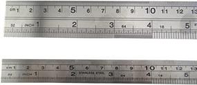 img 2 attached to Honbay Stainless Measuring Tool: Perfect for Woodworking and Engineering Projects