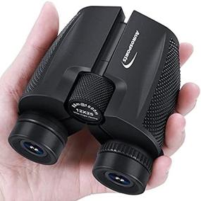 img 3 attached to 🔭 Aurosports 12x25 High Powered Compact Binoculars: Ideal Lightweight Folding Binoculars for Hunting, Bird Watching, Hiking & Camping, with Low Light Vision - Perfect Gifts for Men, Adults & Kids