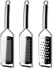 img 4 attached to Microplane Professional 3 Piece Grater Coarse