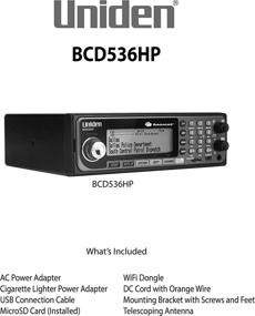 img 2 attached to Uniden BCD536HP HomePatrol: Цифровой фазовый 2 сканер с Wi-Fi, TrunkTracker V, экстренное/погодное предупреждение - охватывает США и Канаду!