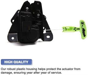 img 3 attached to 🔒 Trunk Latch Actuator for Chrysler 200 300 Dodge Avenger Challenger Charger Dart - Replace # 5056244AA, 5056244AB, 5056244AC, 931-714 Tailgate Lock