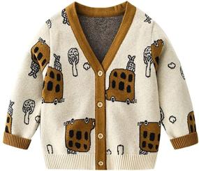 img 4 attached to Toddler Boy's Mud Kingdom Cardigan Sweater - Clothing for Better SEO