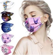 disposable face_masks butterflies breathable protective logo