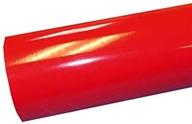 🔴 12-inch x 10-foot glossy oracal 651 red vinyl roll: ideal for craft cutters and vinyl sign cutters logo