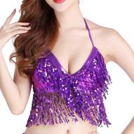 wuchieal womens costume sequin tassel sports & fitness in other sports логотип