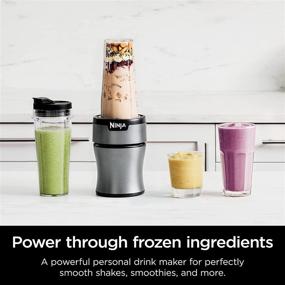 img 3 attached to 🍹 Ninja BN301 Compact Personal Nutri-Blender Plus with 900-Peak-Watt Motor in Silver