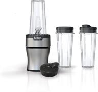 🍹 ninja bn301 compact personal nutri-blender plus with 900-peak-watt motor in silver логотип