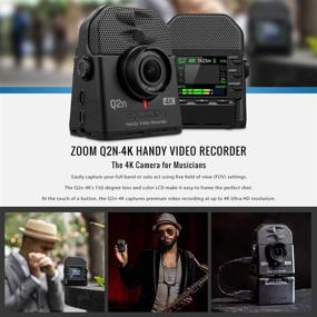 img 2 attached to Zoom Q2n-4K Handy Digital Multitrack Video Recorder: 32GB Deluxe Accessory Bundle Unveiled