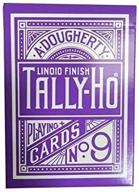 🃏 unveiling the exquisite purple tally ho reverse circle back limited edition playing cards логотип