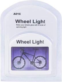 img 1 attached to 🚲 Willceal Bike Spoke Light with Flashing Neon Lamps - Enhancing Bike Safety and Wheel Visibility