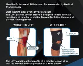 img 1 attached to 🏋️ Enhance Knee Stability and Performance with Pro-Tec Athletics' The Lift Knee Support