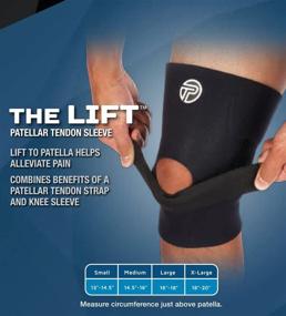 img 2 attached to 🏋️ Enhance Knee Stability and Performance with Pro-Tec Athletics' The Lift Knee Support