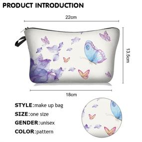 img 2 attached to Butterfly Cosmetic Waterproof Accessories Organizer