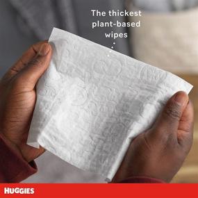 img 2 attached to Huggies Special Delivery Unscented Hypoallergenic Baby Diaper Wipes - 56 Count, Pack of 6