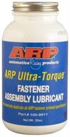 🔧 arp 100-9911 ultra torque assembly lubricant - 20 oz. container with brush top logo