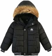 🧥 amiyan toddler snowsuit for boys - thickened outerwear clothing logo