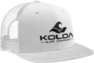 koloa surf classic mesh back trucker hats: choose from 18 vibrant colors! logo