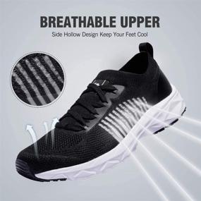 img 1 attached to 👟 Perfect Fit and Comfort: CAMELSPORTS Lightweight Athletic Breathable Sneakers for Men