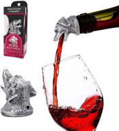 dog shaped stainless steel wine aerator &amp; liquor pourer - choose from 9 attractive designs! logo