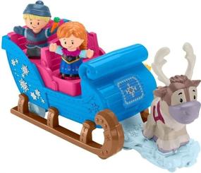 img 4 attached to ❄️ Enchantment on Ice: Disney Frozen Kristoffs Sleigh Little