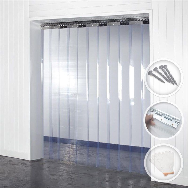 acepunch plastic curtain freezers warehouse 로고