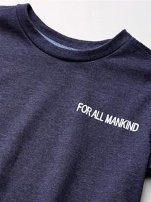 img 2 attached to 👕 All Mankind Sleeve T Shirt: Classic Boys' Clothing for Supreme Style